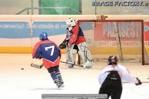 2014-10-26 Ambrosiana-Hockey Milano Rossoblu U12 0438 Alessandro De Zordo